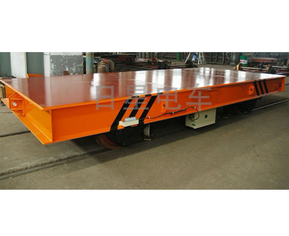 KPD low-voltage electric flat car