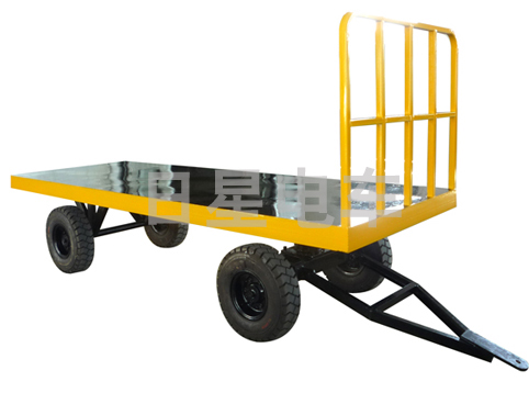 Light flatbed trailer